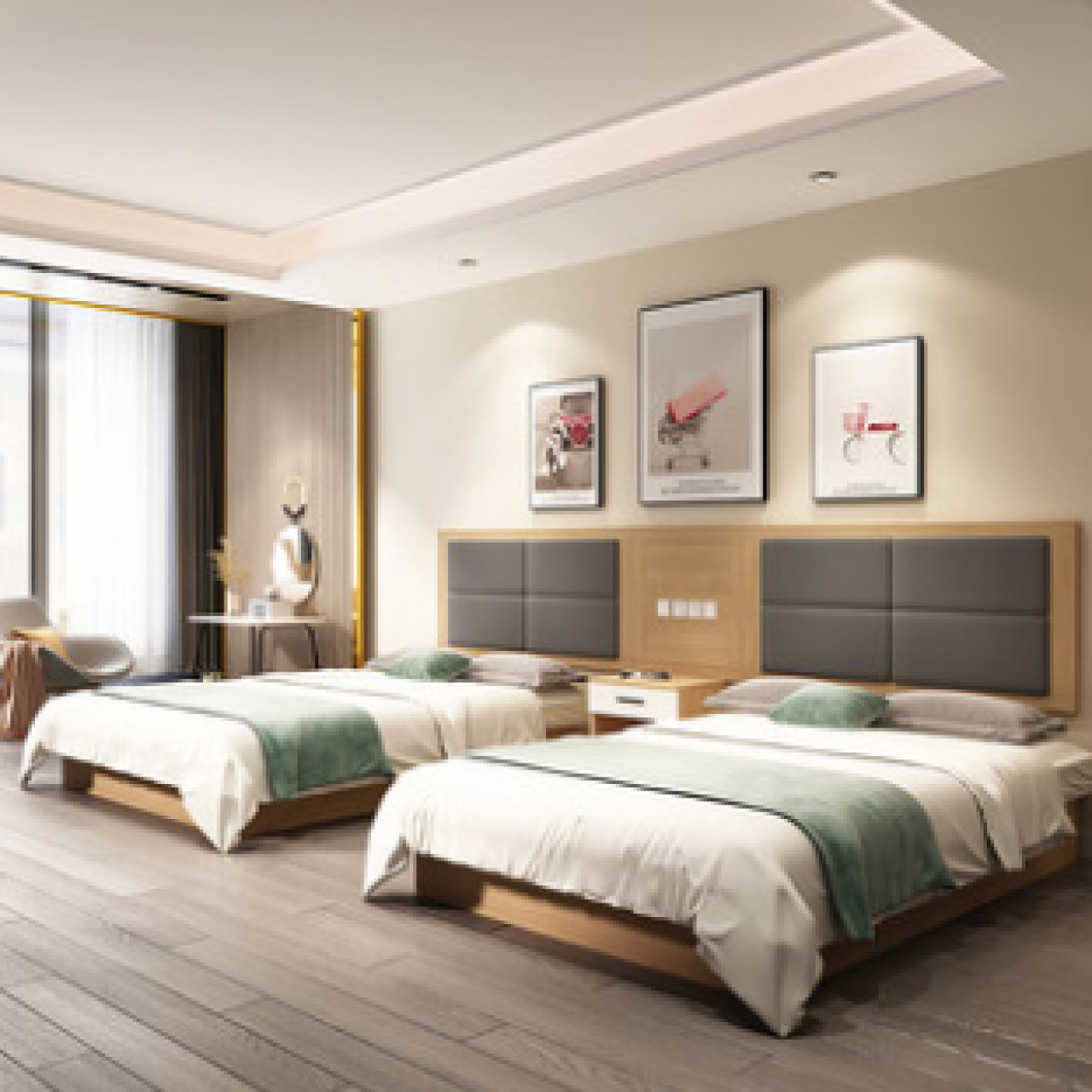 新中式酒店设计 - 效果图交流区-建E室内设计网