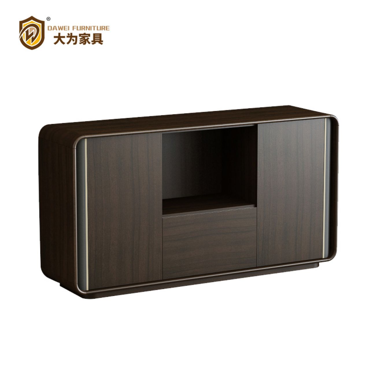 阑珊系列 办公家具 接待茶几 方几 茶水柜