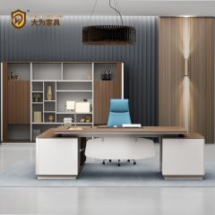 乐章系列 办公家具 经理办公桌大班台 免费策划方案，可定制