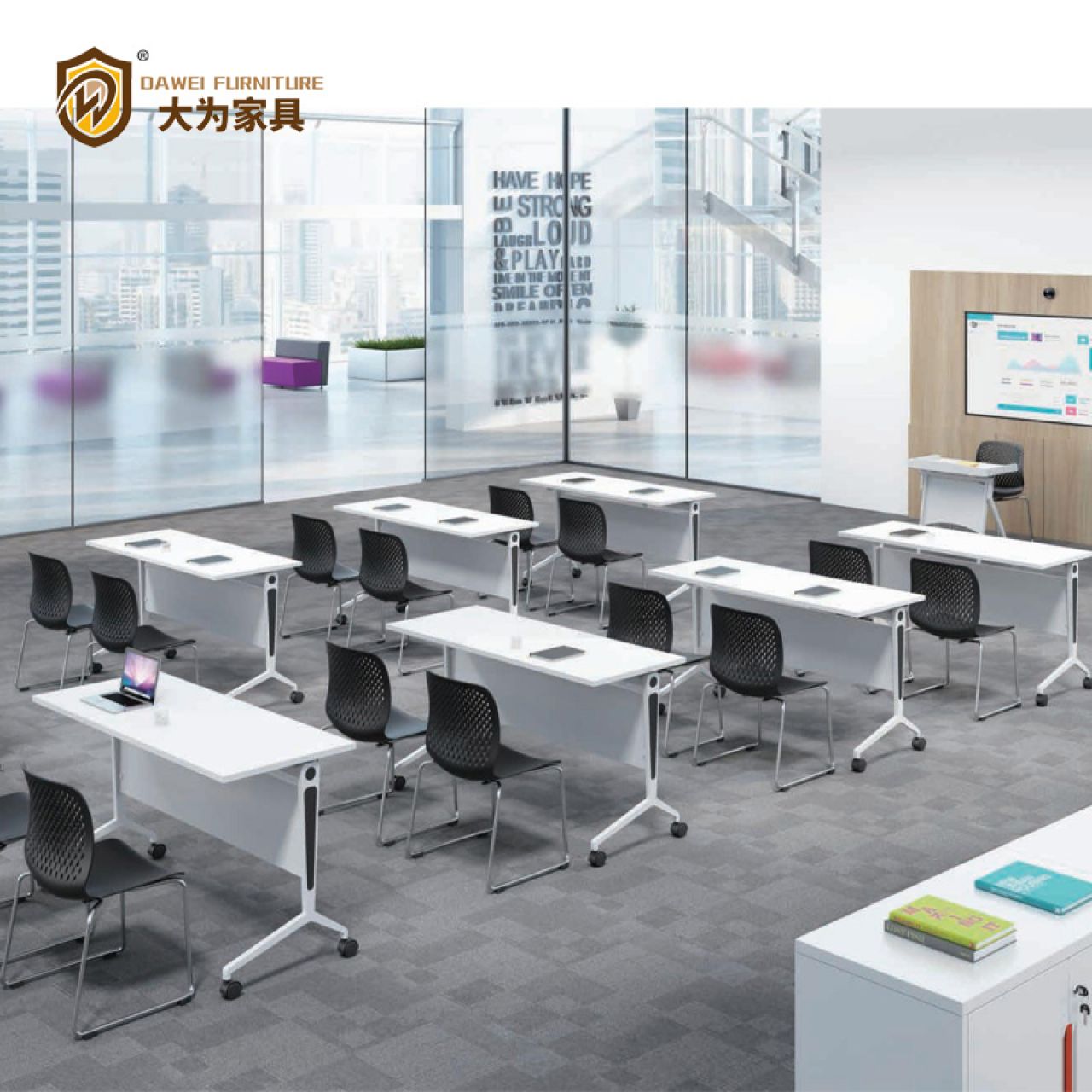 大为家具 院校家具 培训桌 学校课桌