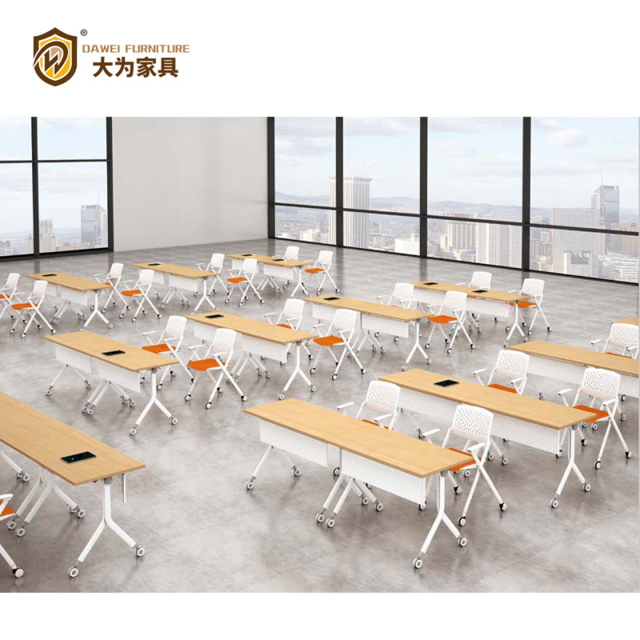 大为家具 院校家具 培训桌 学校课桌