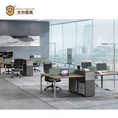 梵音系列 办公家具 员工工位 四人位 多人工位 屏风工位 四人位 DWVL-D0428 2800W*1200D*995H（送货上门）