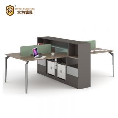 梵音系列 办公家具 员工工位 四人位 多人工位 屏风工位 四人位 DWVL-D0828 2800W*1200D*1118H（送货安装）